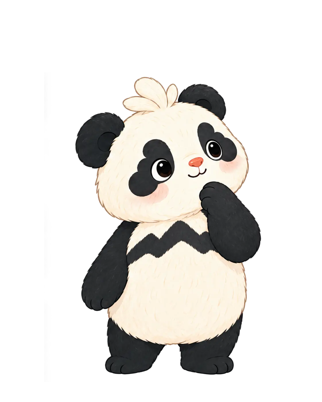 Qinling Panda character