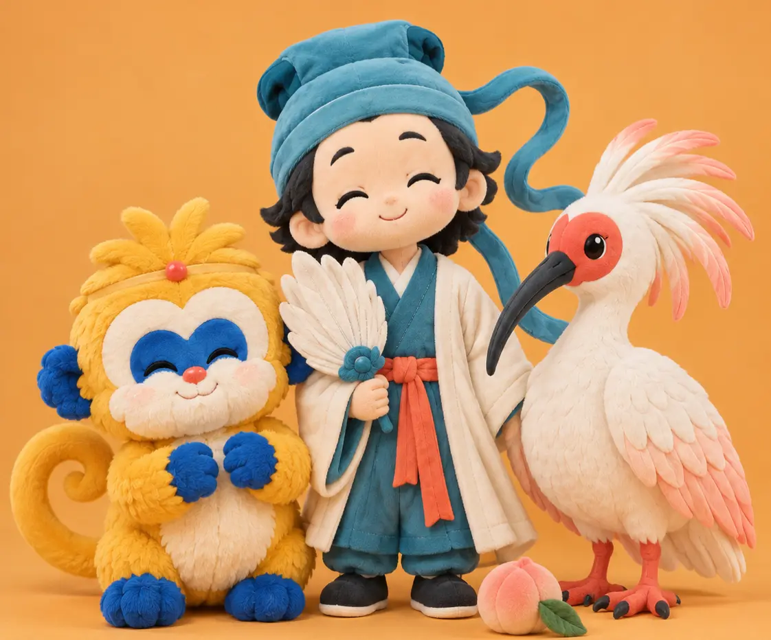 Tian Ge Yi Fang character toys