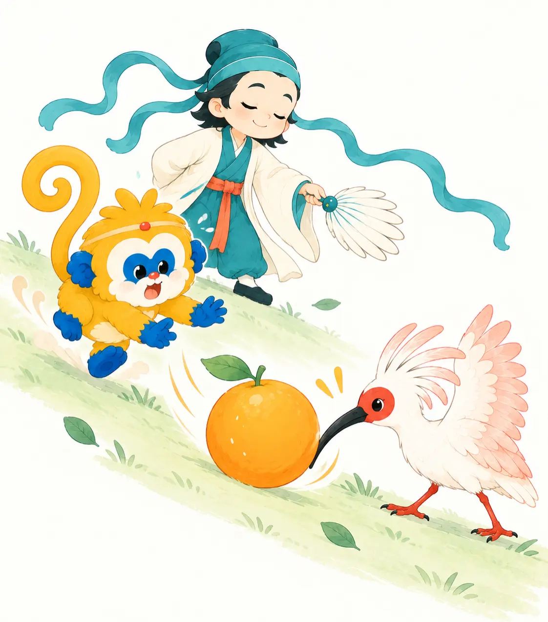 The Tian Ge Yi Fang character family